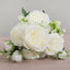 Lifelike Silk Rose & Peony Bouquet for Home & Wedding Decor - Korvel