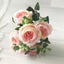 Lifelike Silk Rose & Peony Bouquet for Home & Wedding Decor - Korvel