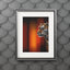 Impresión de Arte Fine Art de Tigre Hermoso con Marco Passepartout