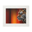 Impresión de Arte Fine Art de Tigre Hermoso con Marco Passepartout