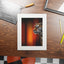 Impresión de Arte Fine Art de Tigre Hermoso con Marco Passepartout