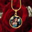 Pendentif Collier Charmant de Dame Chat Sorcière