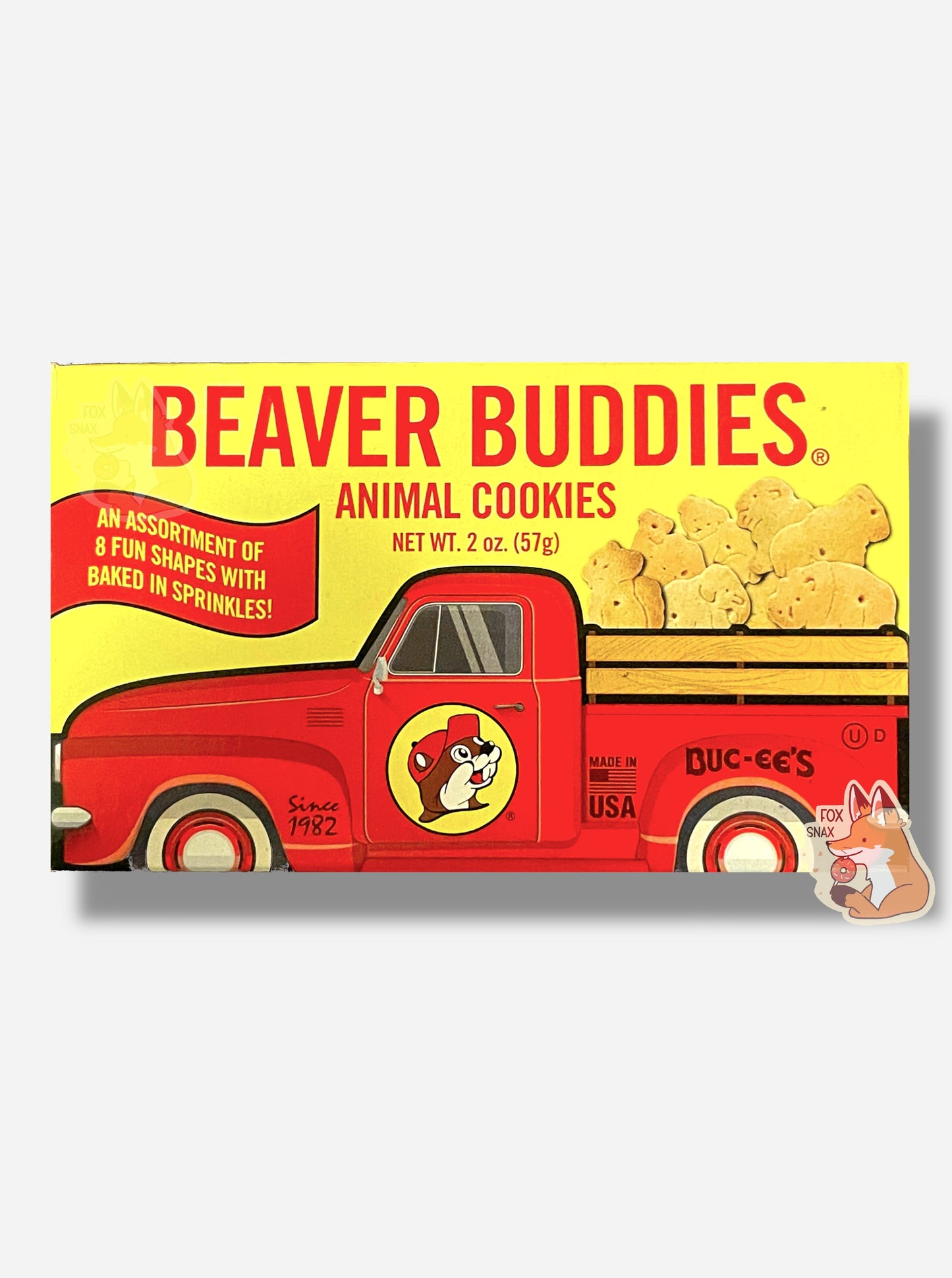 Biscuits Animaux Buc-ee's Beaver Buddies