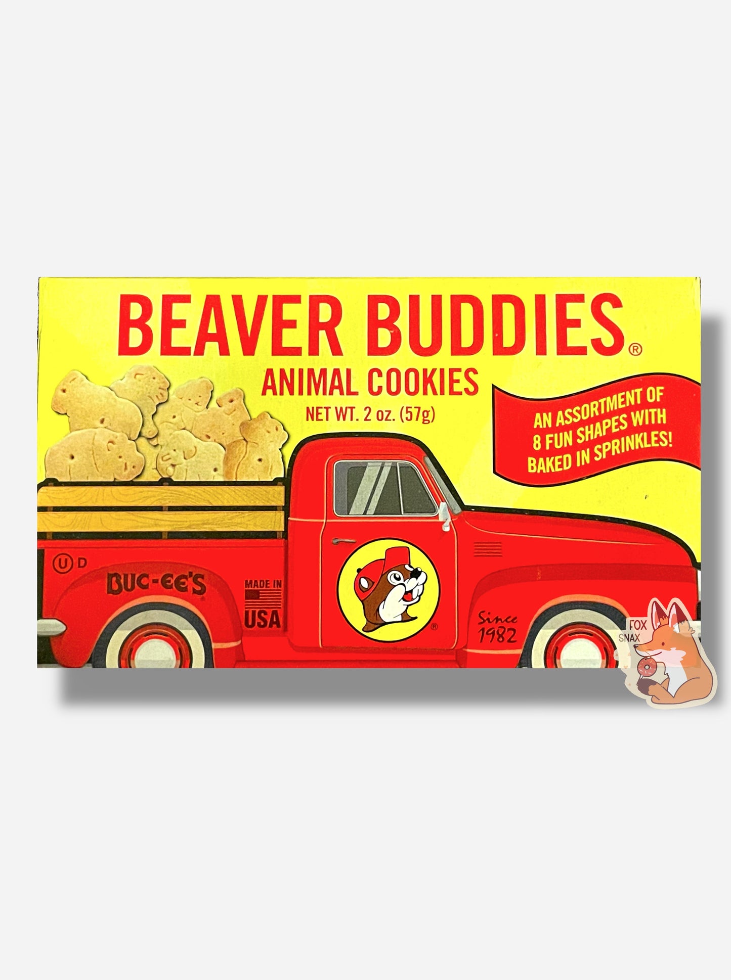 Biscuits Animaux Buc-ee's Beaver Buddies