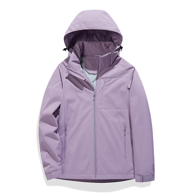 Chaqueta Premium Impermeable y a Prueba de Viento con Forro de Forro Polar