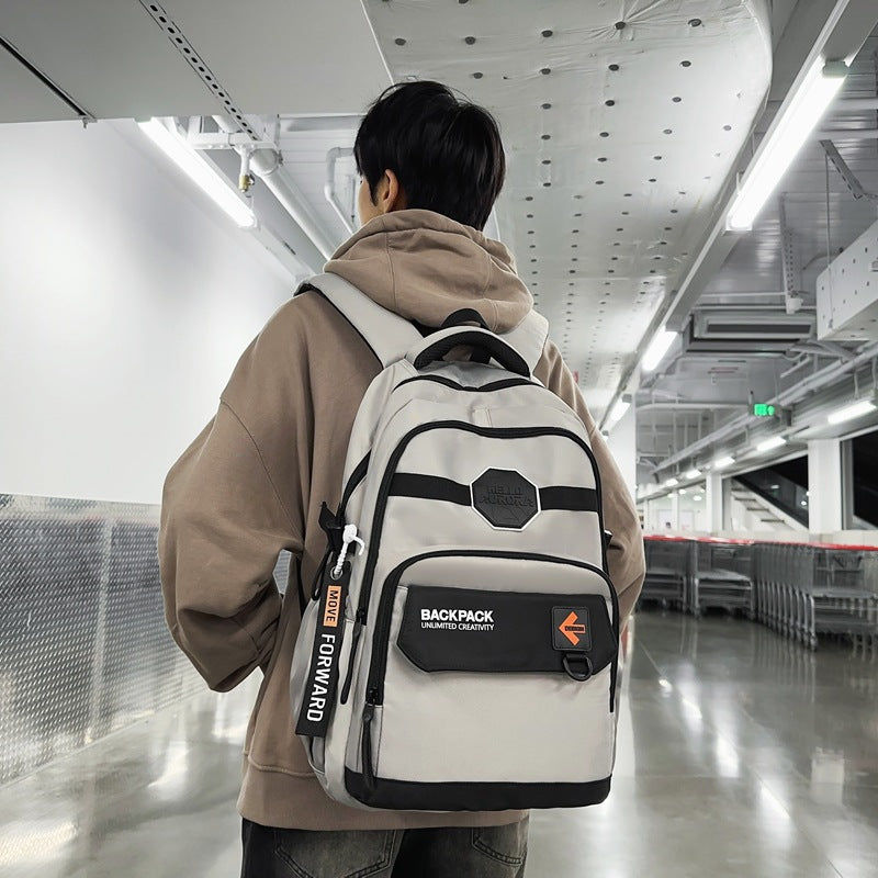 Mochila de Viaje para Laptop de Gran Capacidad y Diseño Simple
