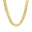 10k Yellow Gold Semi Solid Miami Cuban Chain - 7.25mm