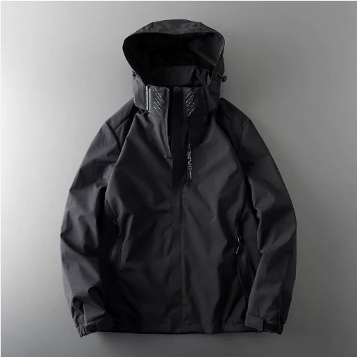 Chaqueta Exterior Impermeable y Cortaviento para Hombre