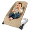 Asiento de rebote para bebés premium con marco de aluminio - Beige