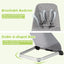 Asiento de rebote para bebés premium con marco de aluminio - Gris claro