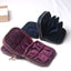 Portable Jewelry Storage Bag with Zipper Closure