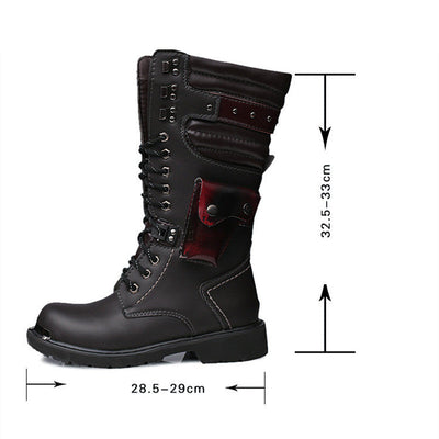 Botas Militares de Hombre de Alta Cima Premium para Exterior