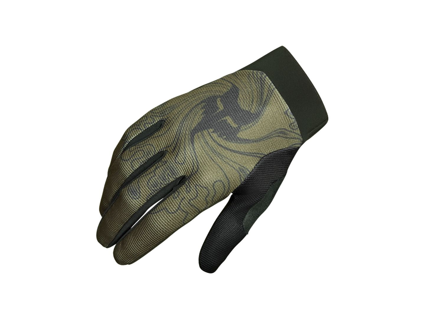 Guantes Fox Racing 25 Ranger Frequency - Verde Oscuro Medio