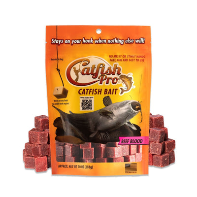 Premium Catfish Bait with Beef Blood Formula - Korvel