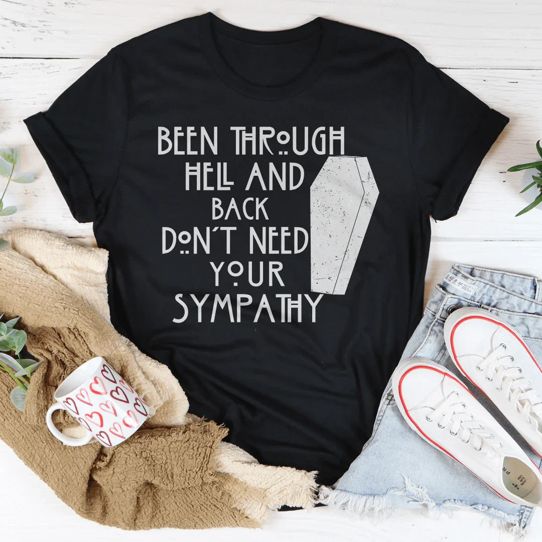 Camiseta "Pasé por el infierno y volví"