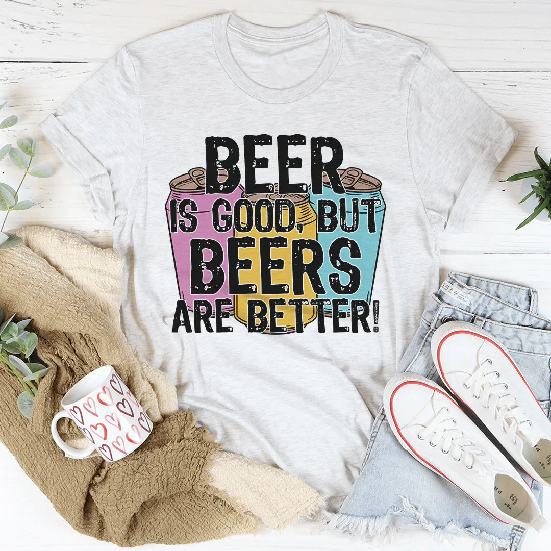 La cerveza es buena