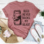Camiseta de calavera "La cerveza nunca me rompió el corazón"