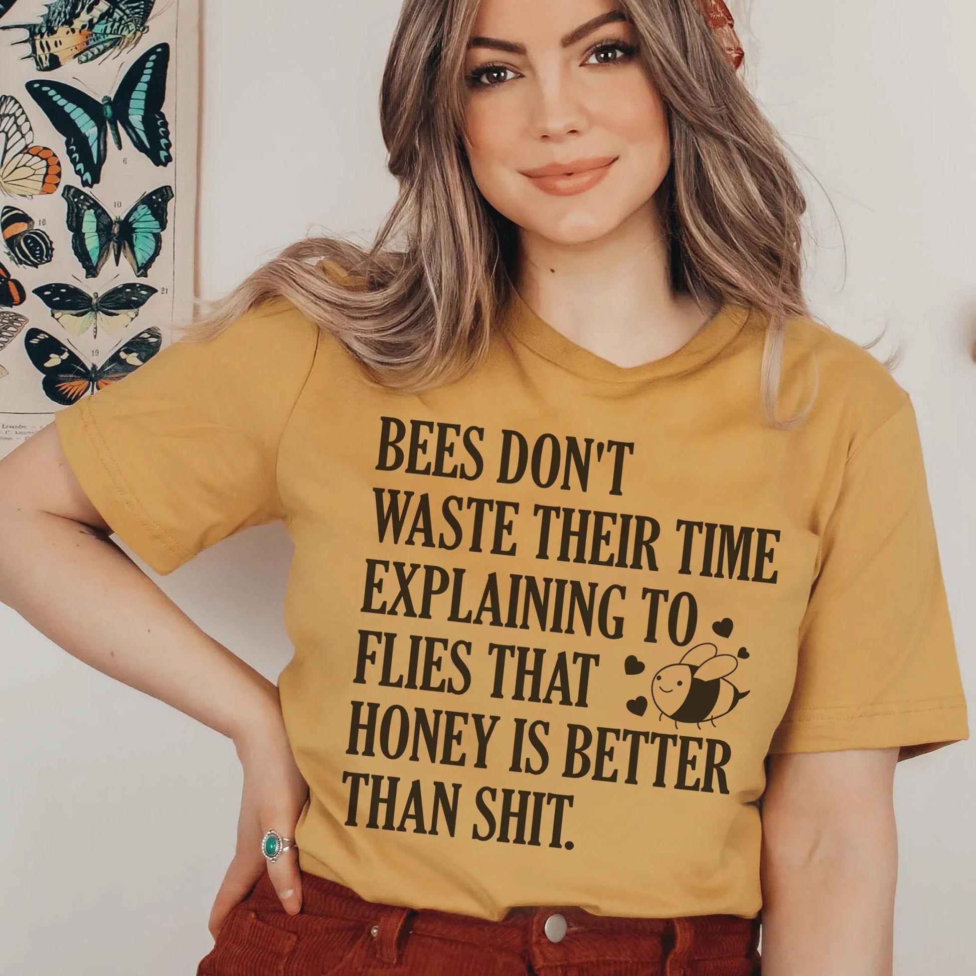 Bees Don't Waste Their Time Tee - Korvel