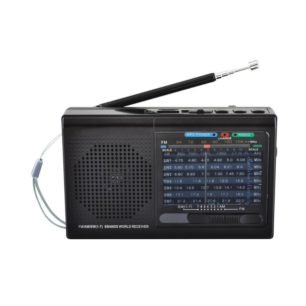 Supersonic 9 Band Radio with Bluetooth