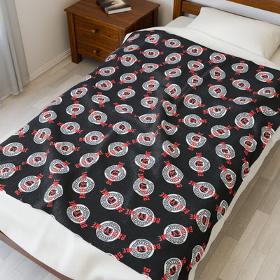 Believe Me Official Seal Velveteen Blanket