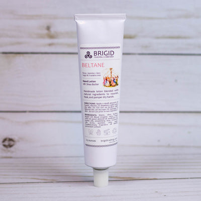 Beltane Bliss Hand Lotion - Enriched with Rose, Jasmine, Clary Sage & Frankincense - Korvel