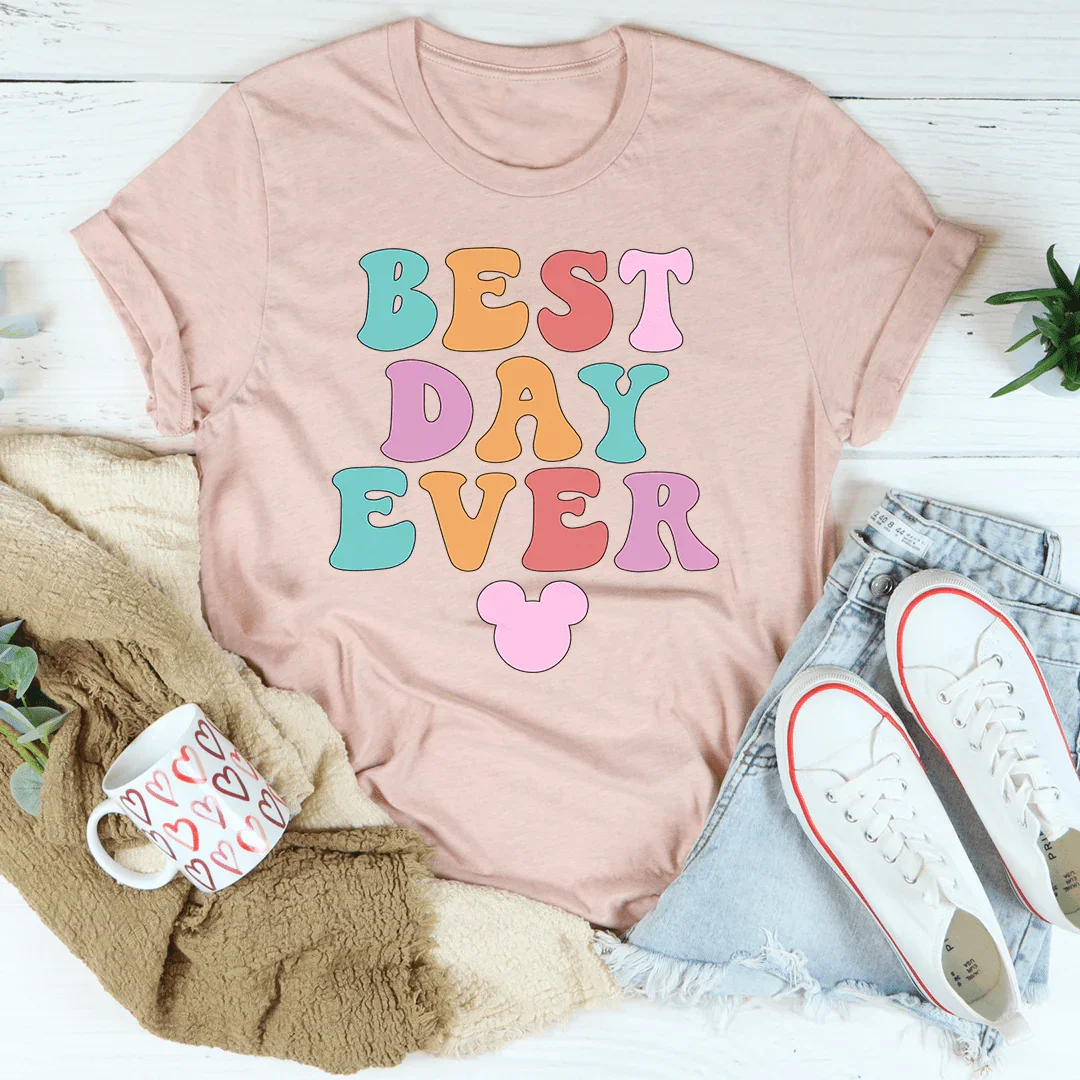 T-shirt Meilleur Jour Jamais
