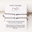 Bracelets Couple Cœur Meilleurs Amis - Bijoux Faits Main Ajustables