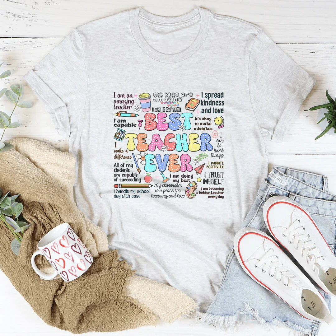 Camiseta Mejor Maestro de Todos los Tiempos