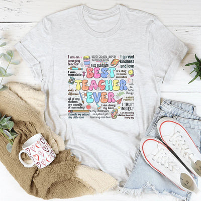 Camiseta Mejor Maestro de Todos los Tiempos