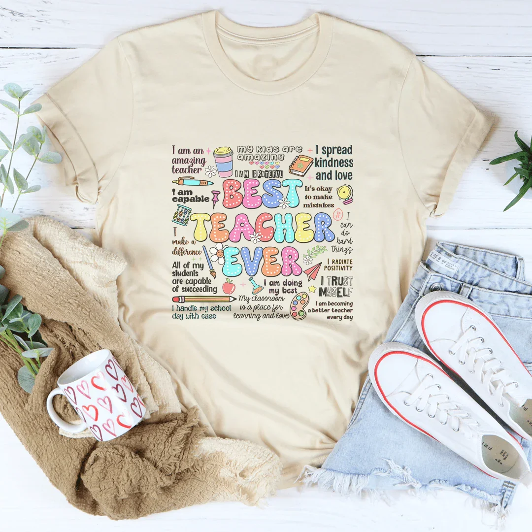 Camiseta Mejor Maestro de Todos los Tiempos