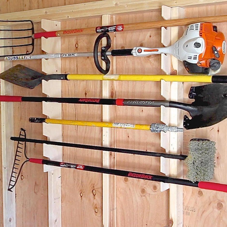 Ultimate Garden Tool Storage Rack – 36" Wall-Mounted Organizer