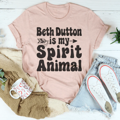 La camiseta 'Beth Dutton es mi animal espiritual'