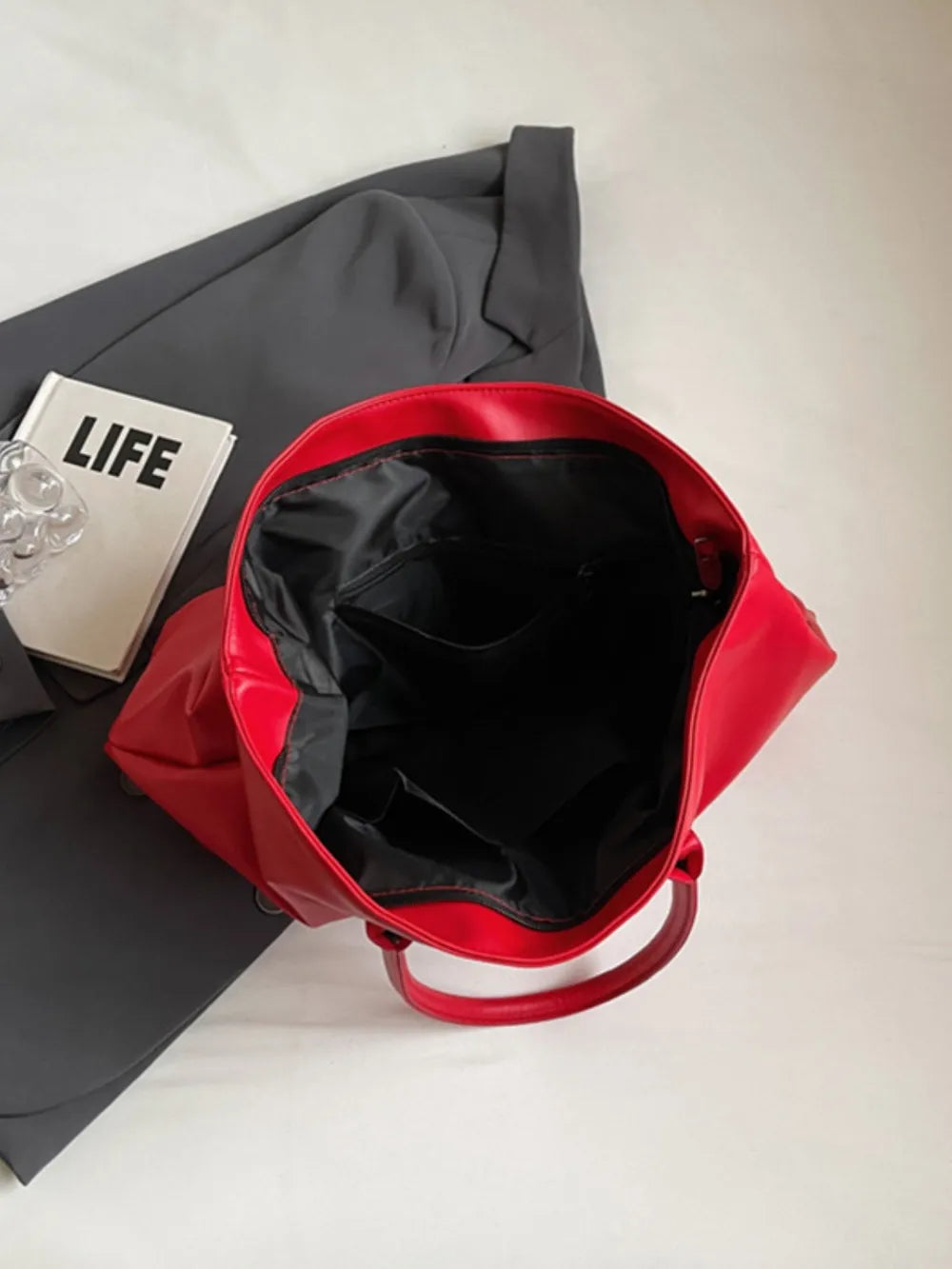 Bolso Tote de PU de Cuero Premium para la Elegancia Diaria