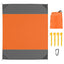 GBruno 82.6x78.7in Sand Proof Picnic Blanket