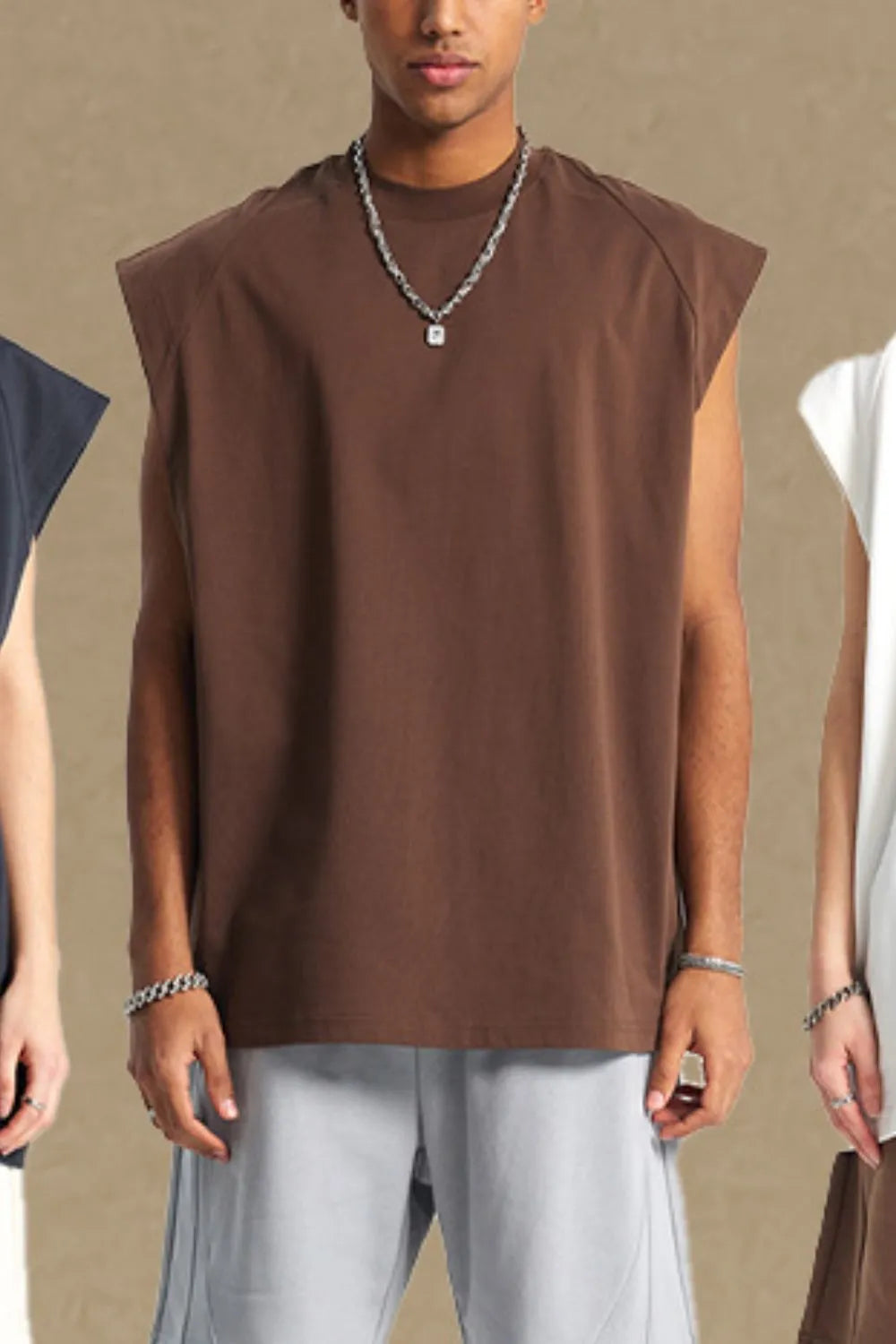Men's Premium Round Neck Tank Top