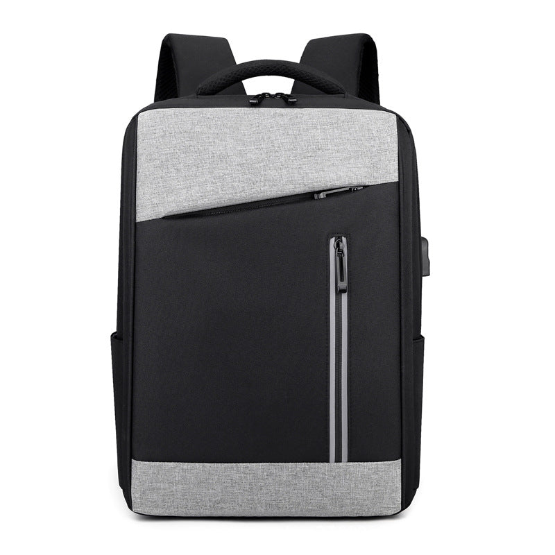 Large Capacity Business Casual Laptop Backpack with USB Charging