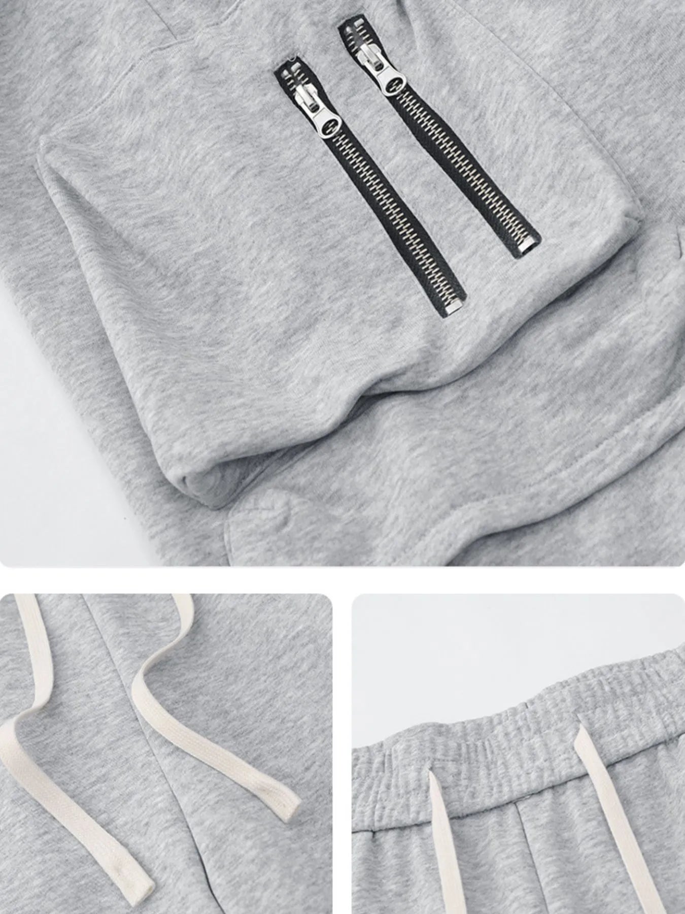 Pantalones cortos cargo urbanos para hombres con cordón