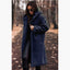 Elegant Plush Faux Fleece Long Coat for Women