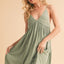 Vestido Mini Cami con Pliegues para Mujeres - Chic y Moderno