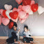 100-Piece Heart Shaped Balloons for Every Celebration