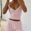 V-Neck Cami and Shorts Set