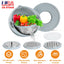 Multifunctional Mixing Bowl Set with Colander and Graters
