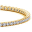Pulsera de Tenis de Diamantes Crecidos en Laboratorio de Oro Amarillo de 14k - 4 cctw