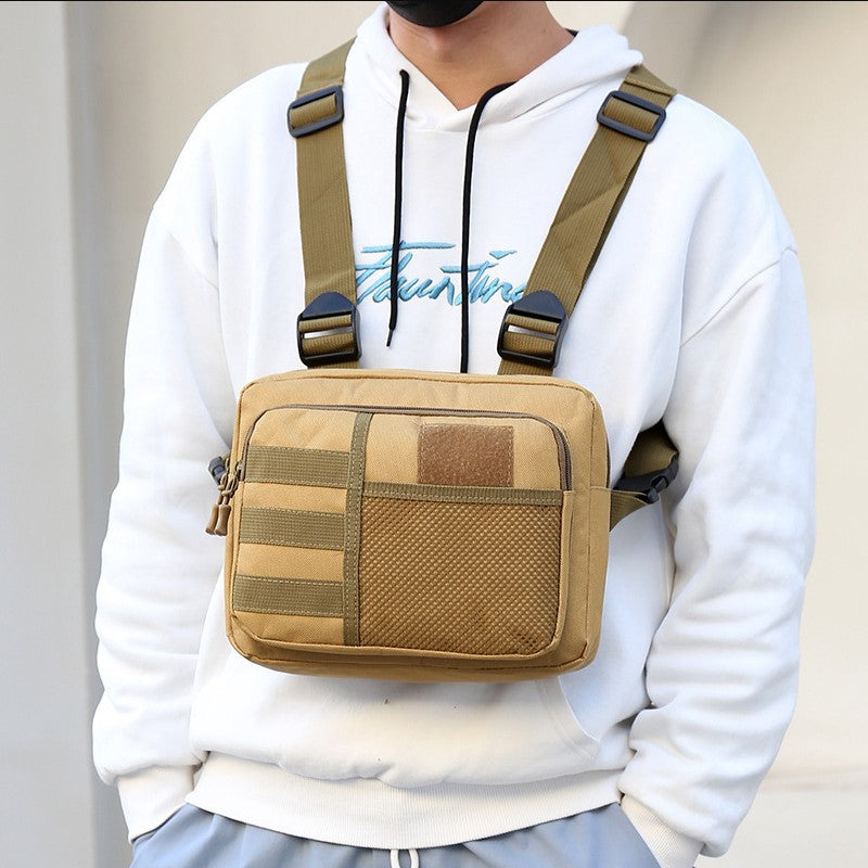 Bolsa de Pecho Táctica Casual para Hombre