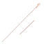 14k Rose Gold Classic Box Chain - 0.4mm