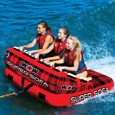 WOW Sports Super Sofa 1 to 3-Person Towable