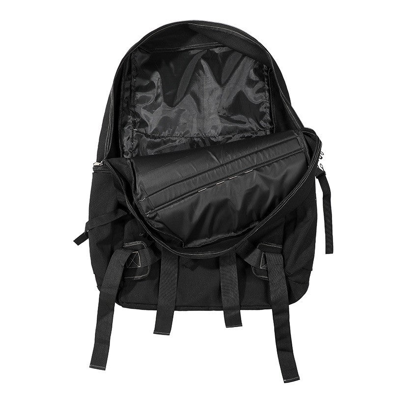 Casual Large Capacity Canvas Backpack for Travel