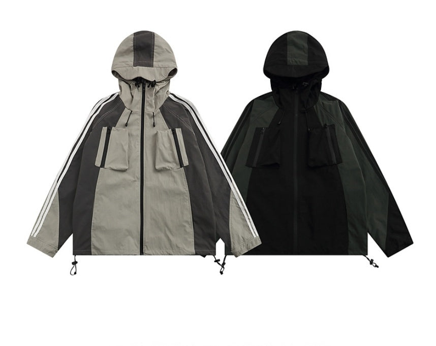 Veste extérieure à capuche pour hommes Niche
