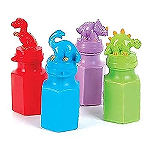 Bouteilles à bulles de dinosaure, 24 pièces