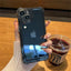 Coque transparente de luxe antichoc pour iPhone 15, 14, 13, 12, 11 Pro Max